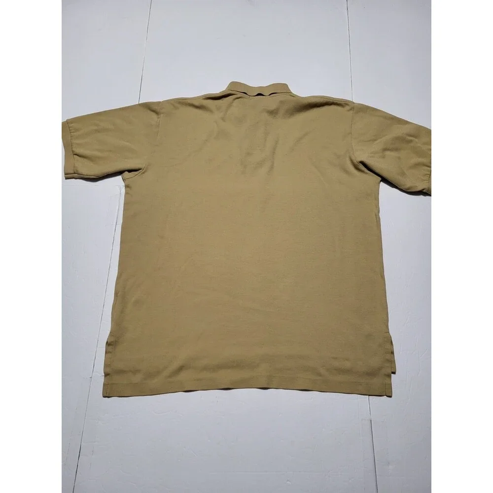 (#L6) Polo By Ralph Lauren Short Sleeve Size Men's Large Brown